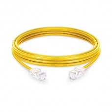 NETWORK PATCH CABLE: 5M CAT 6 (YELLOW) FUTURTRONICS